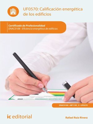 cover image of Calificación energética de los edificios. ENAC0108